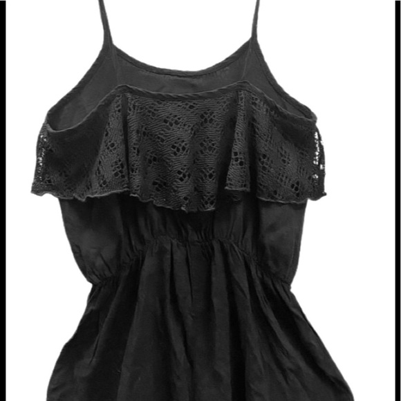 Black lace romper - Picture 3 of 4